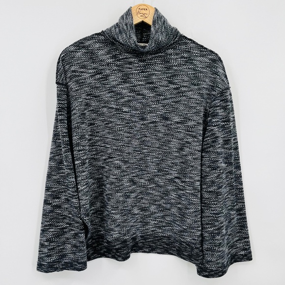 Free People We The Free Sunny Days Turtleneck in Night Star Size Small, Textured - Picture 4 of 11